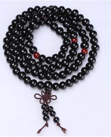 Thumbnail: Natural Sandalwood Buddha Meditation Beads ( Gold, Red, White, Orange, Black )