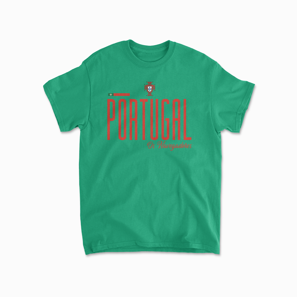 Thumbnail: Portugal World Cup T-Shirt | Portuguese Football Unisex Cotton Tee