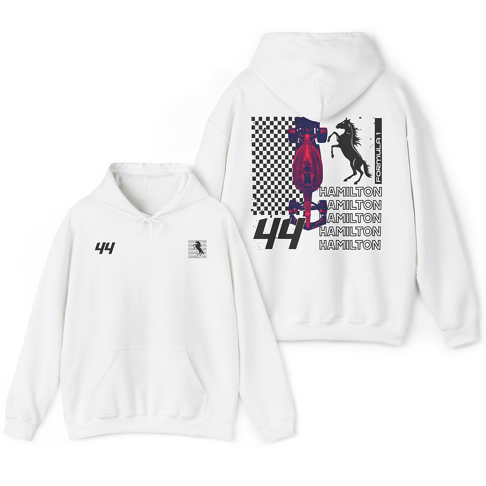 Thumbnail: leclerc inspired motorsport racing unisex heavy blend hoodie for race fans