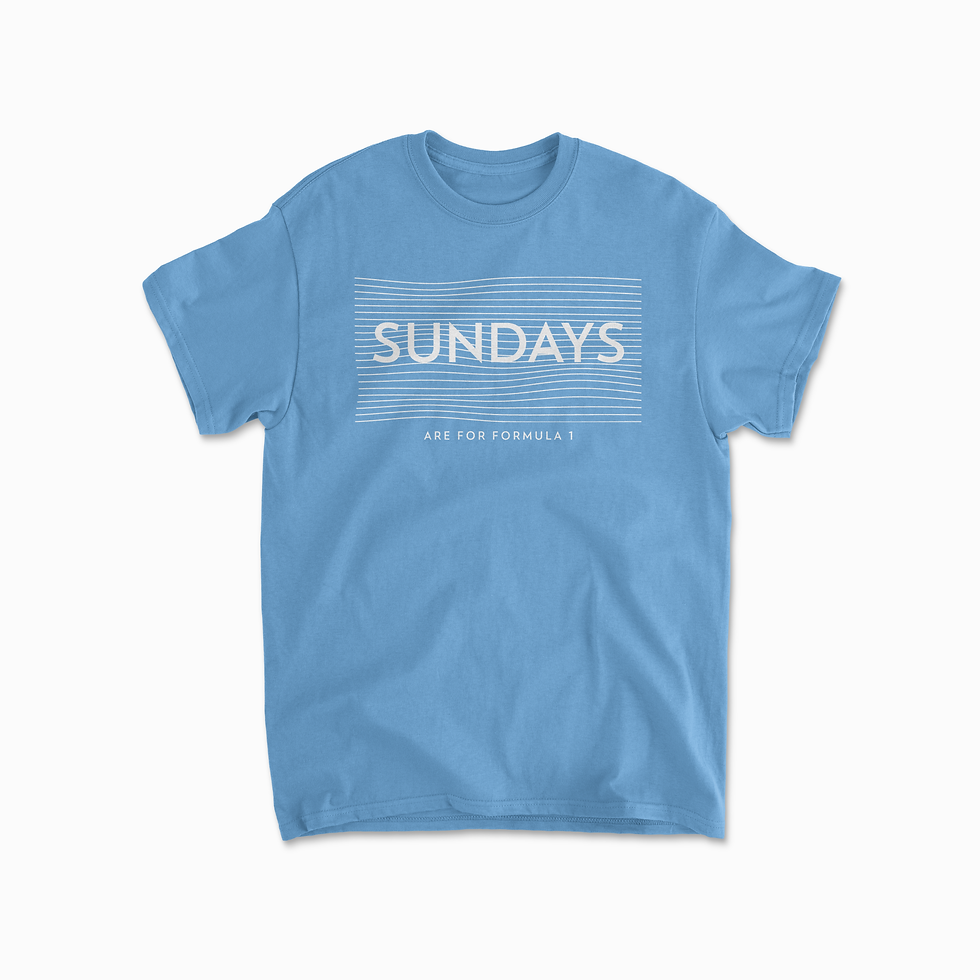 Thumbnail: Sundays Are For Formula Inspired T-Shirt | Racing Fan Unisex Tee