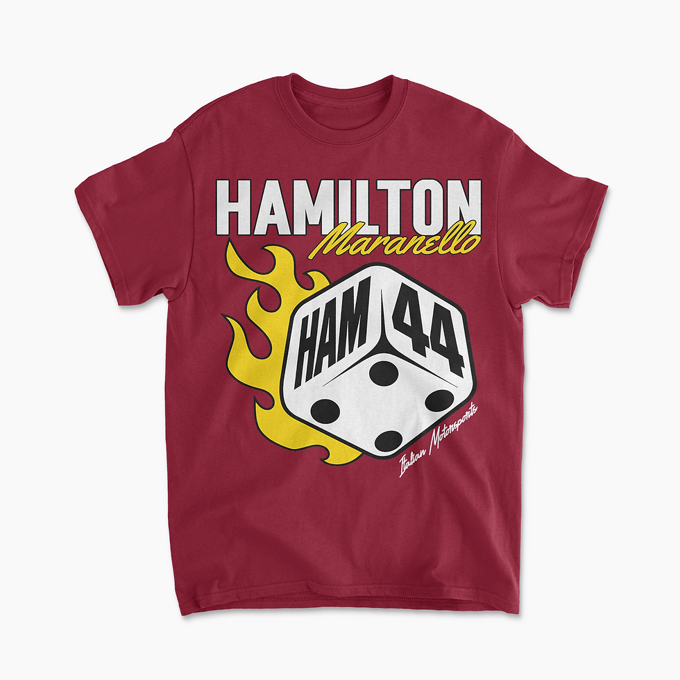 Thumbnail: Hamilton Inspired T-Shirt | Racing Driver Streetwear Graphic Tee