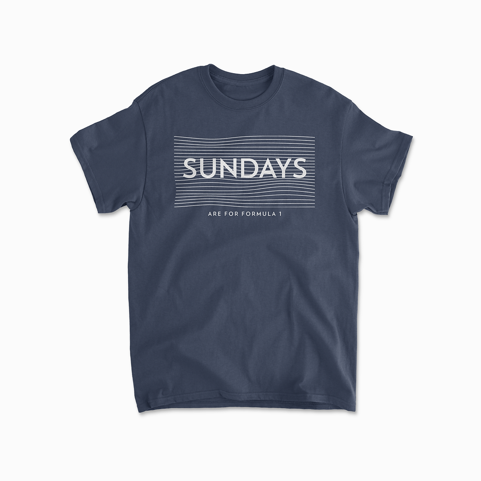 Thumbnail: Sundays Are For Formula Inspired T-Shirt | Racing Fan Unisex Tee