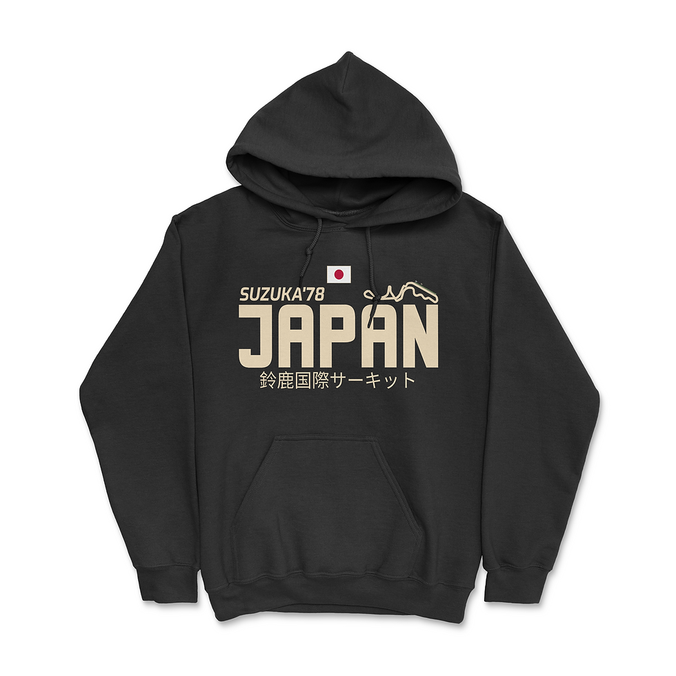 Thumbnail: Suzuka Japan Inspired Hoodie Motorsport Racing Track Apparel