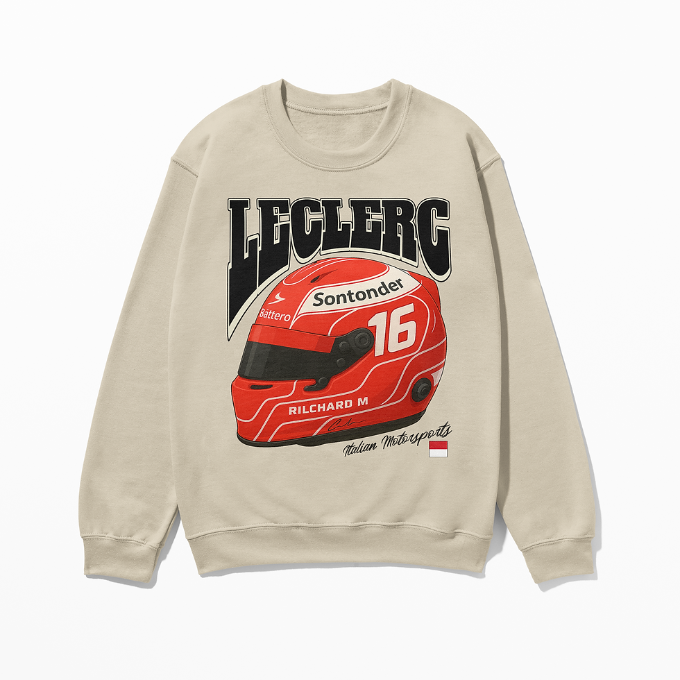 Thumbnail: Leclerc Sweatshirt | Inspired Monaco Racing Driver Crewneck