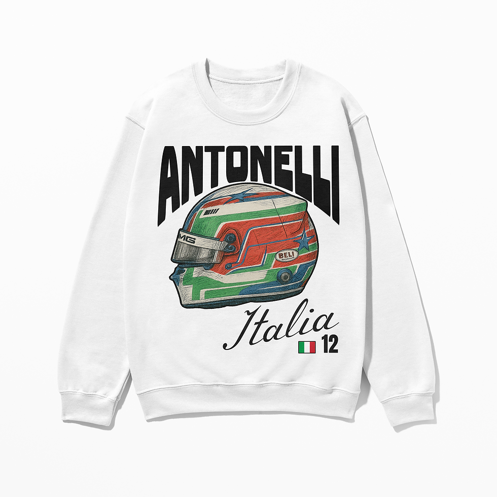 Thumbnail: Antonelli Racing Crewneck – Italian Driver Inspired Motorsport Sweatshirt