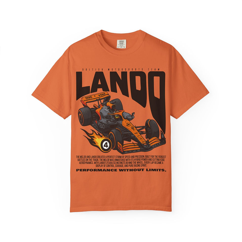 Thumbnail: lando t-shirt british racing team comfort colors tee vintage formula motorsport graphic fan apparel