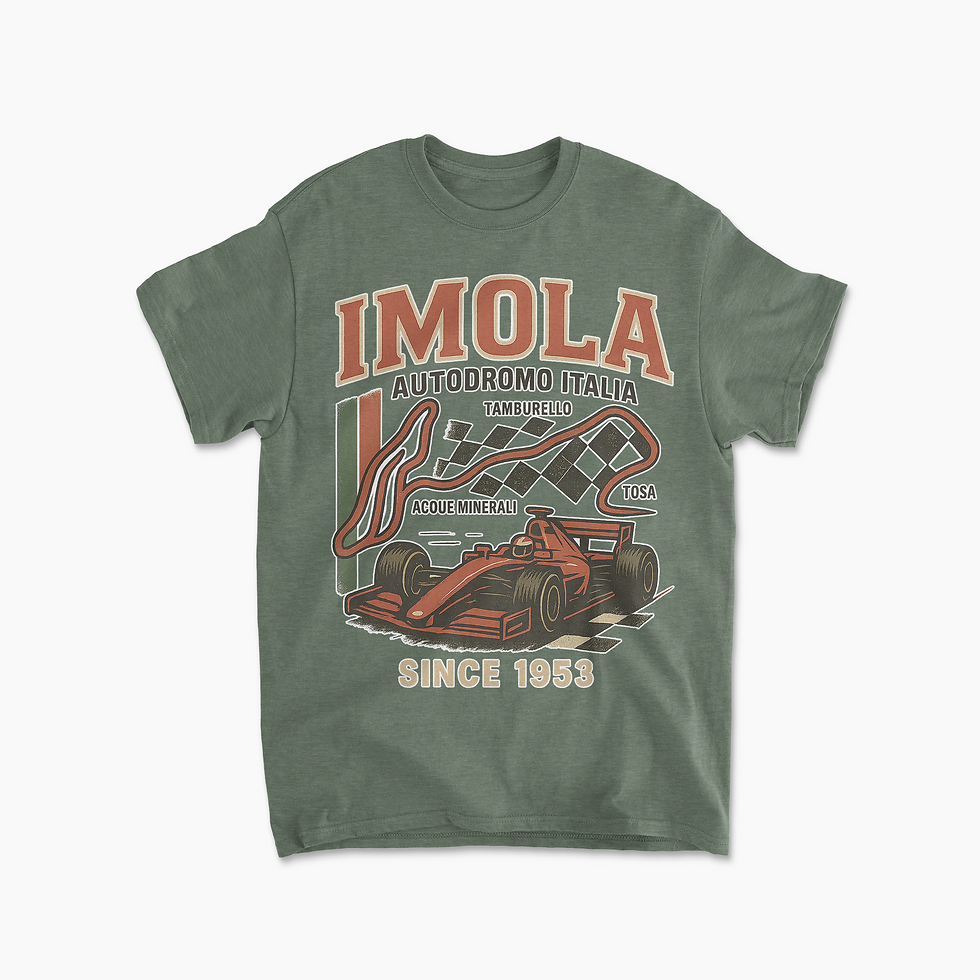 Thumbnail: Imola Racing Tee – Inspired Italian Circuit T-Shirt for Motorsport Fans
