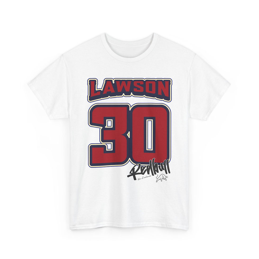 lawson racing t-shirt inspired bull racing team motorsports tee unisex vintage formula racing graphic fan apparel