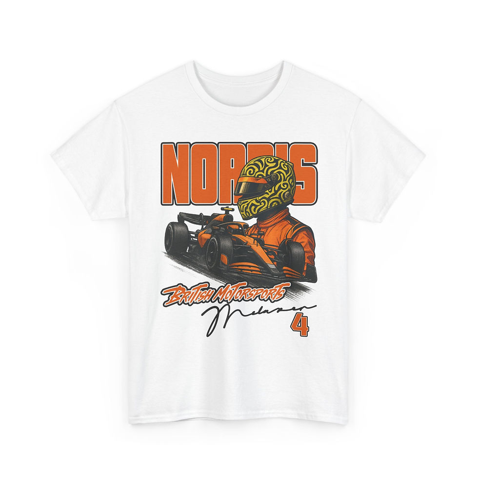 norris grand prix tee british racing driver team t-shirt motorsport fan apparel vintage formula graphic top