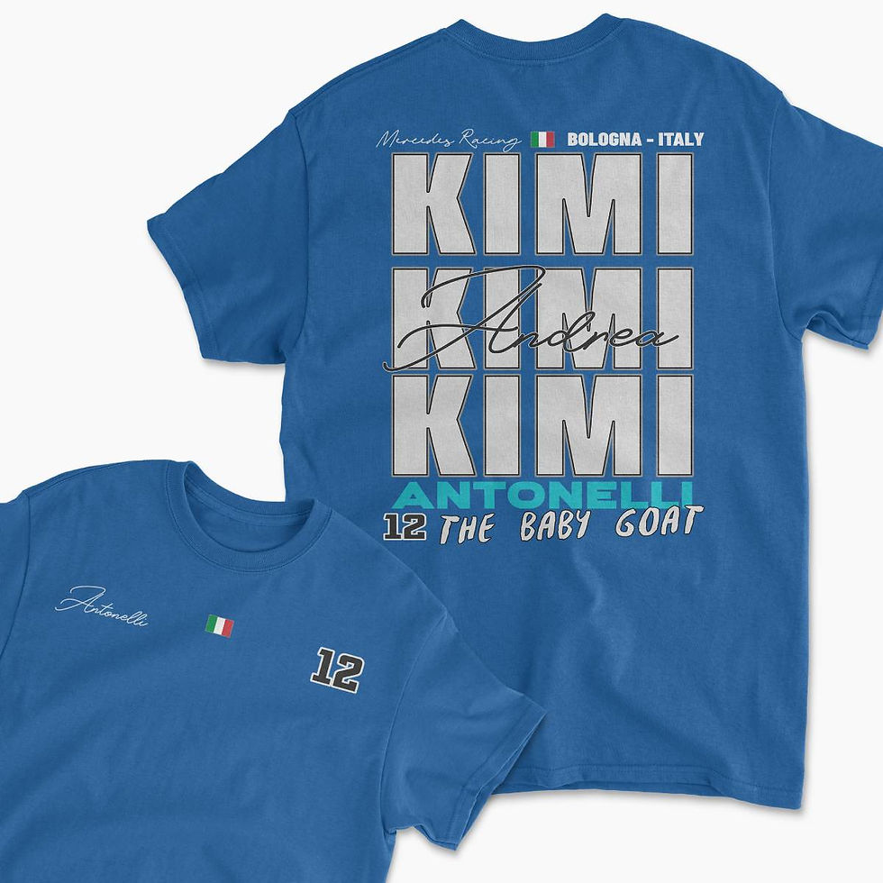 Thumbnail: Antonelli Racing Tee – Inspired Italian Driver Motorsport Shirt