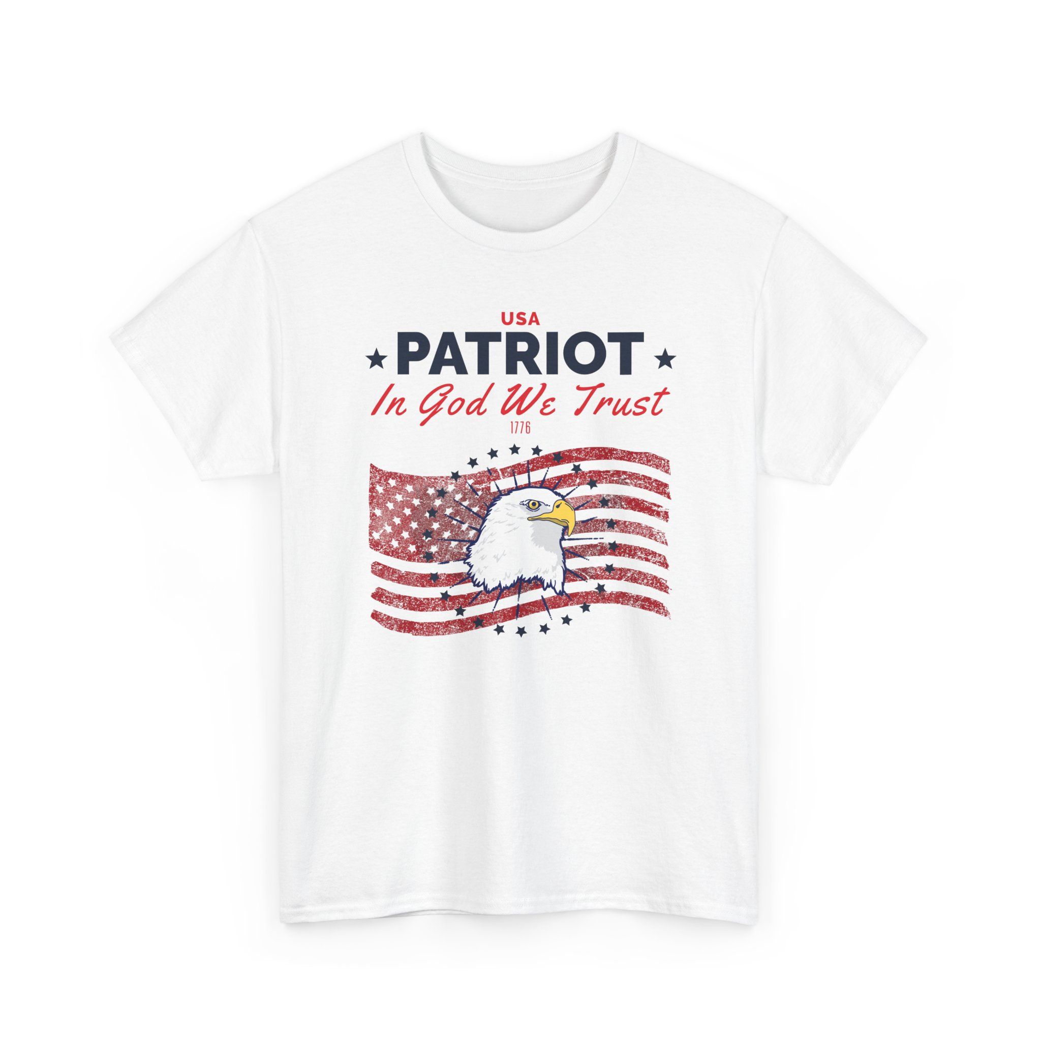 usa eagle patriotic t-shirt american flag independence day tee unisex vintage usa pride graphic apparel