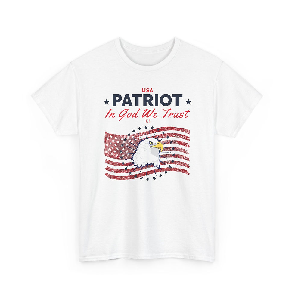 usa eagle patriotic t-shirt american flag independence day tee unisex vintage usa pride graphic apparel