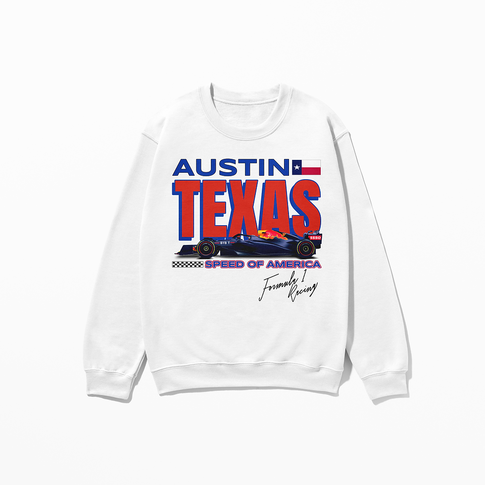 Thumbnail: Austin Texas Racing Sweatshirt | Inspired Grand Prix Circuit Crewneck