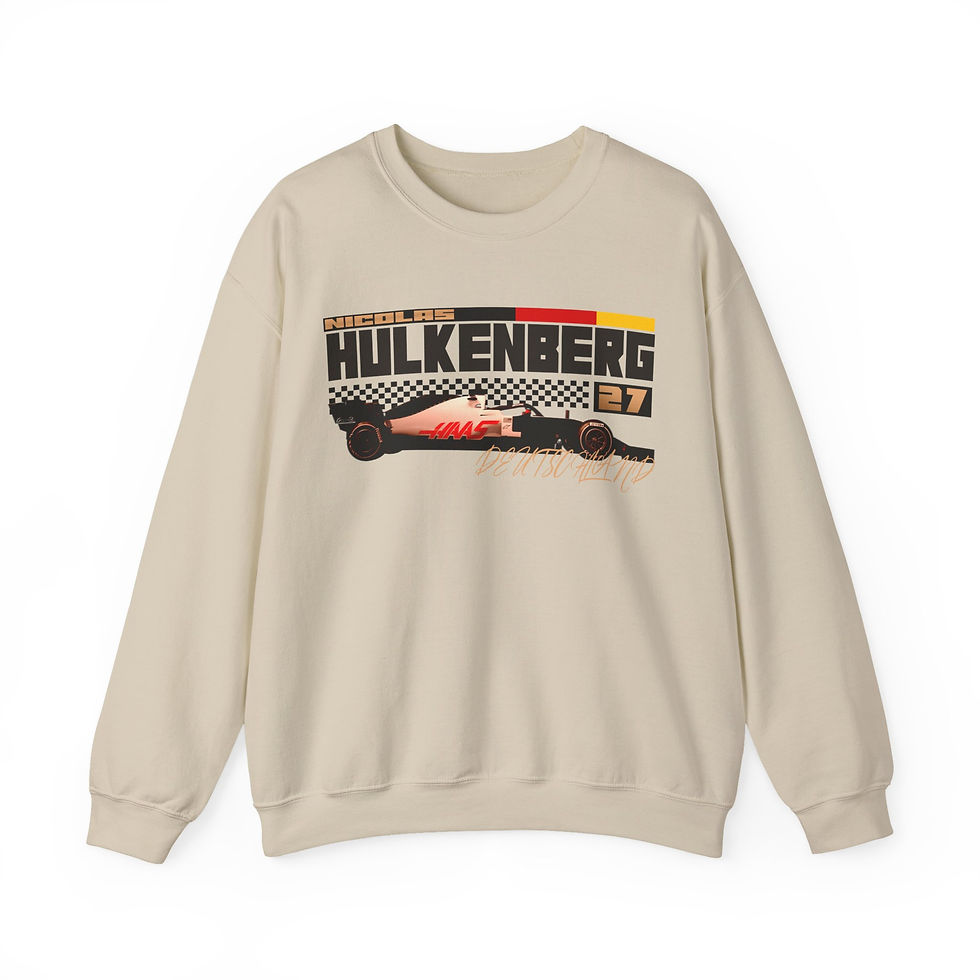 hulkenberg sweatshirt german racing driver crewneck vintage formula motorsport graphic unisex pullover