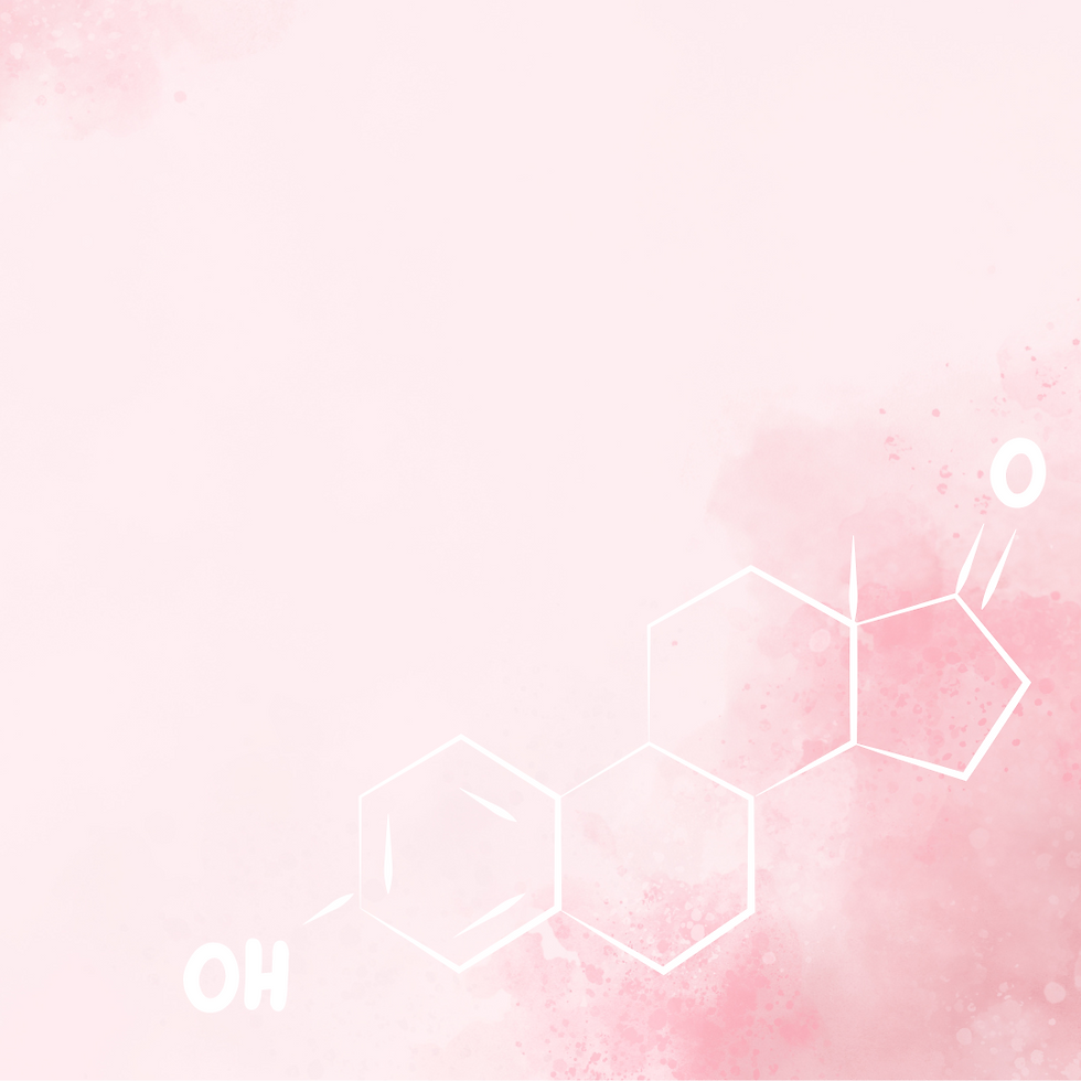 Molecular structure of progesterone