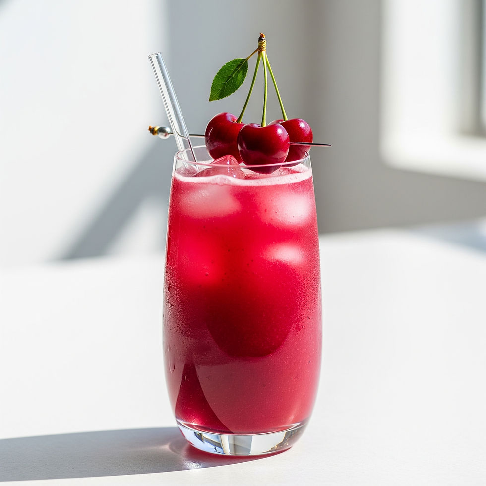 Smoothie Hydratant Eau de Coco et Cerises
