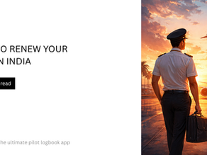 Renew your DGCA ATPL in India through the eGCA portal