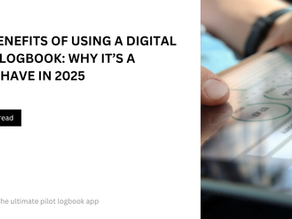 Top benefits of using a digital pilot logbook