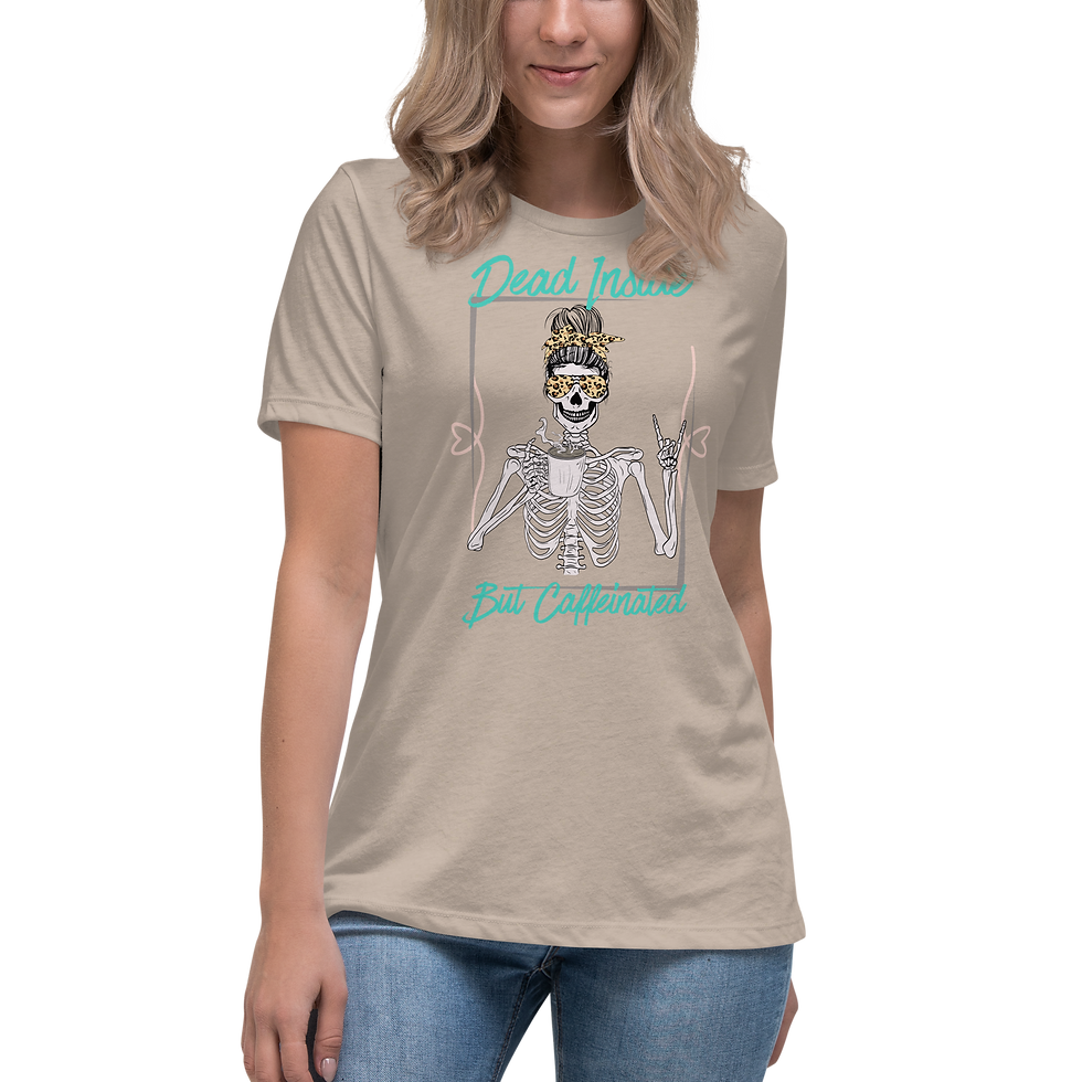 Thumbnail: Dead Inside but Caffeinated T-Shirt