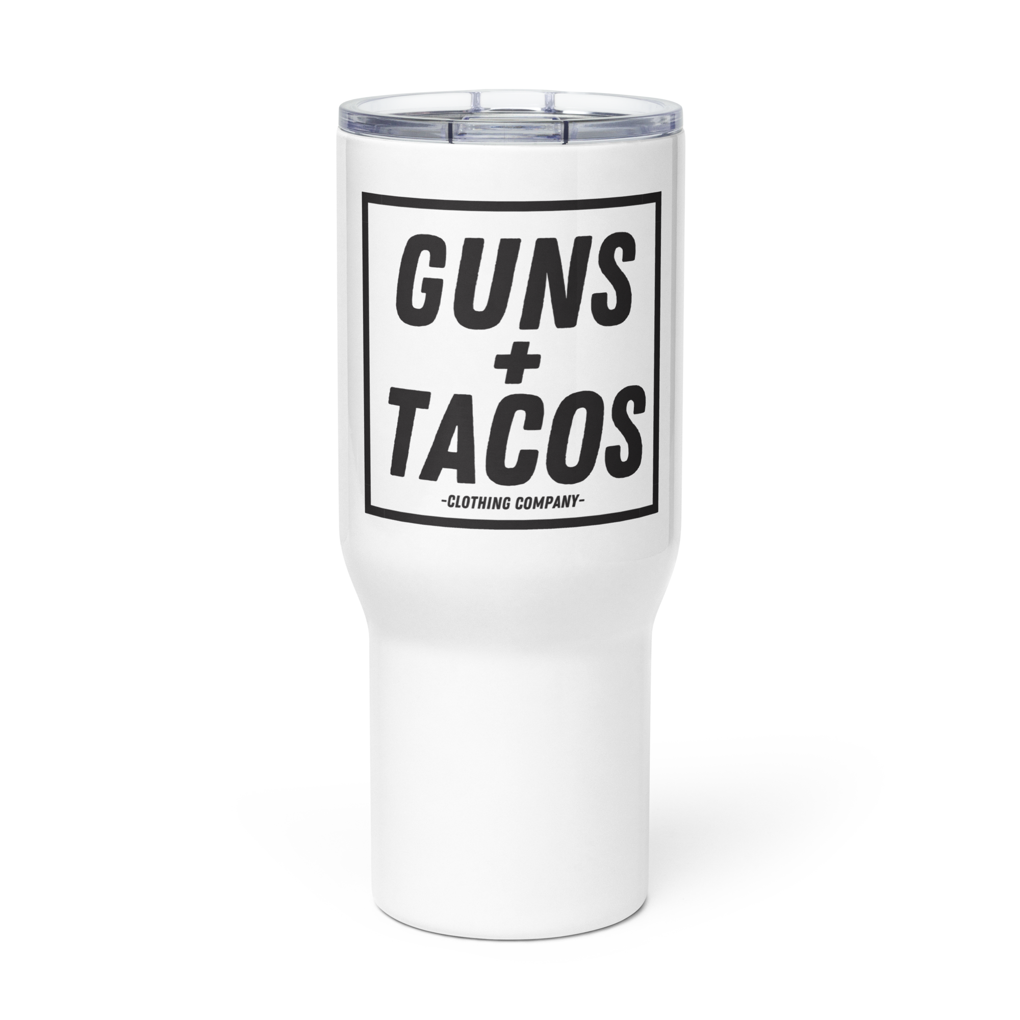 Guns+Tacos Travel Mug