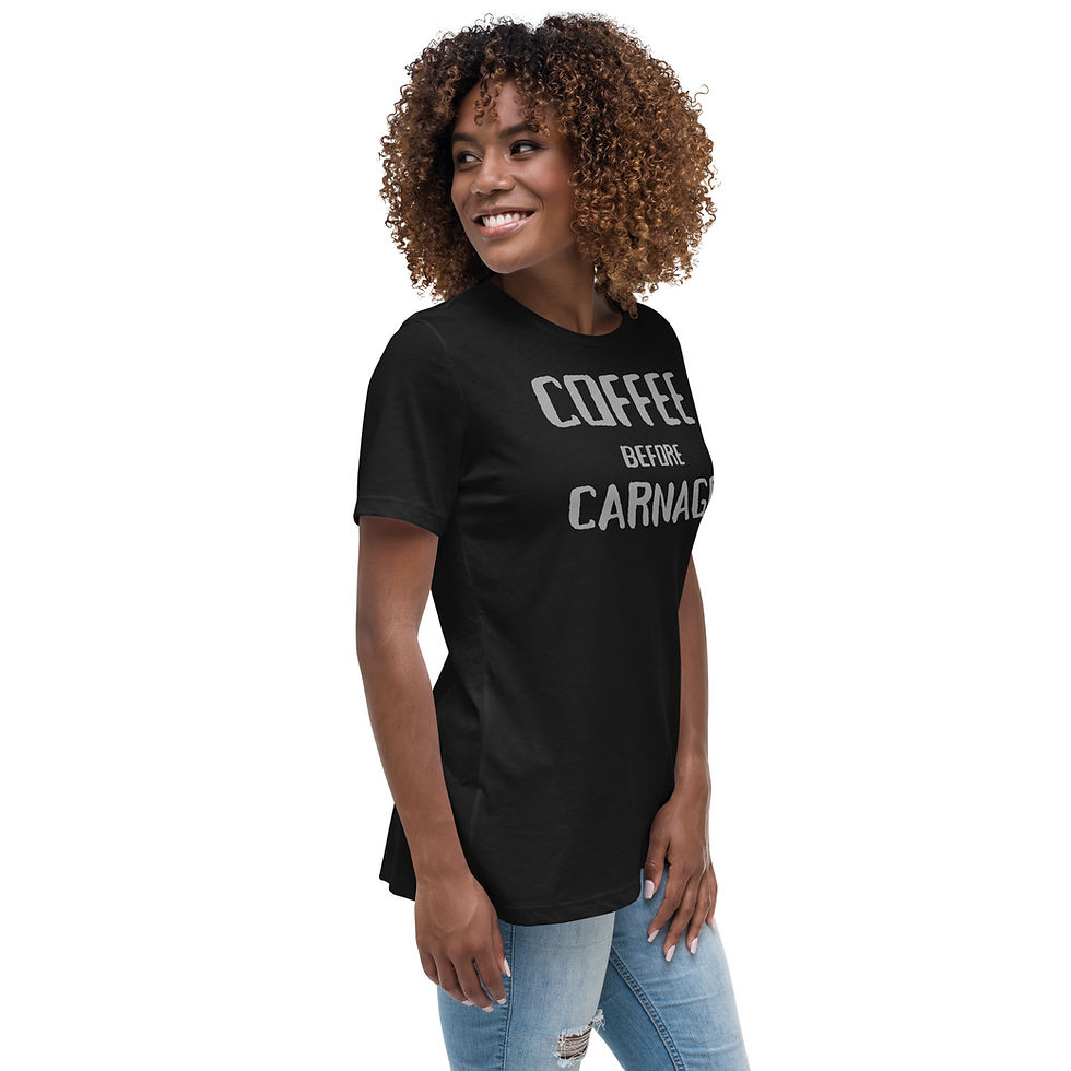 Thumbnail: Coffee Before Carnage T-Shirt