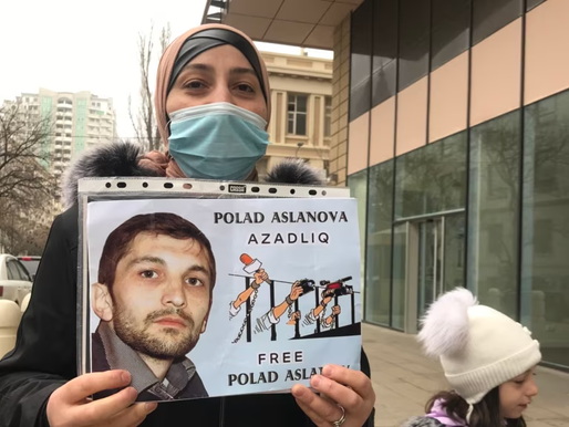 Azerbaijani Journalist Polad Aslanov on Hunger Strike Amid Allegations of Discrimination in Prison