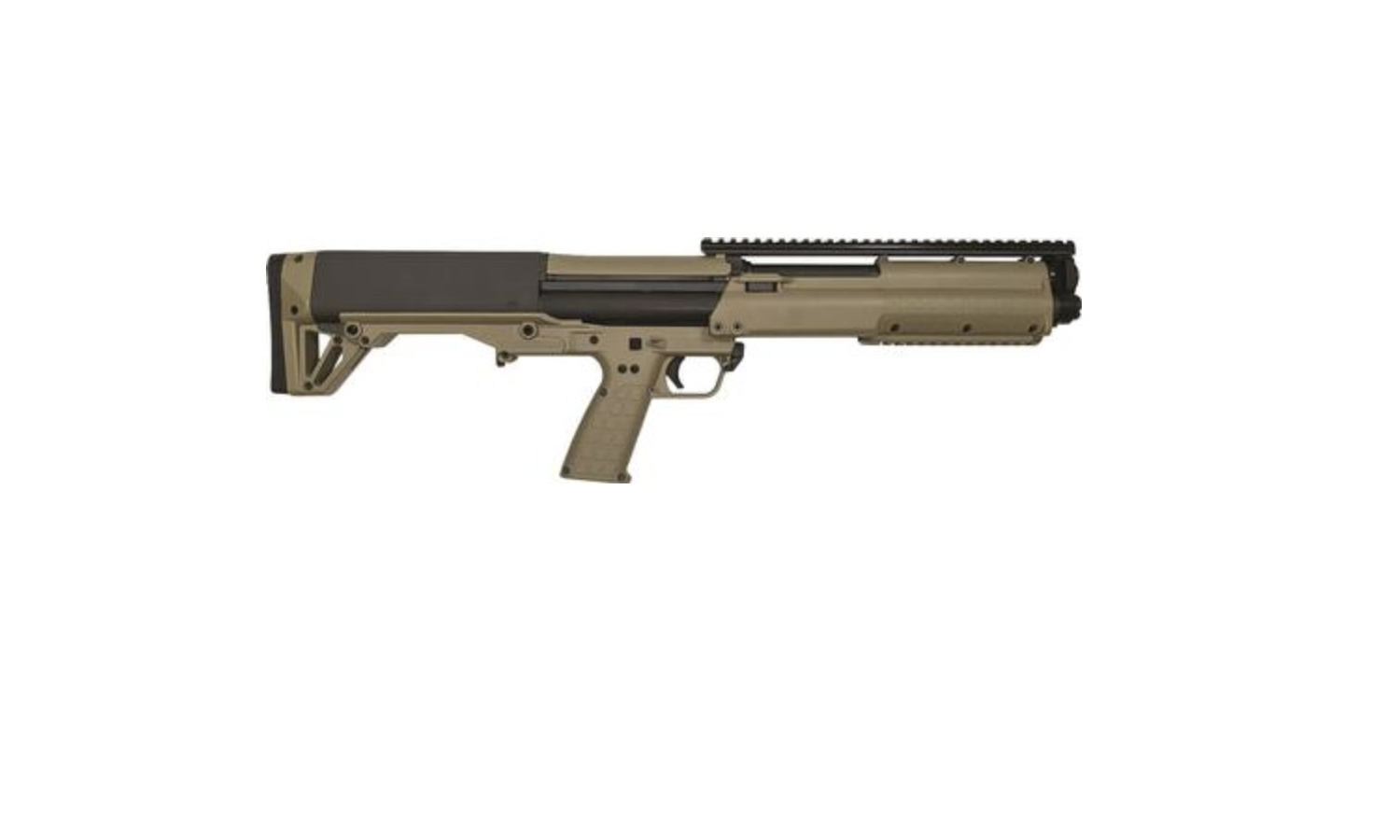Kel-Tec - KSG, 12 gauge, 18.5" Barrel, Cylinder Bore, 3" Chamber, Tan, 12-round