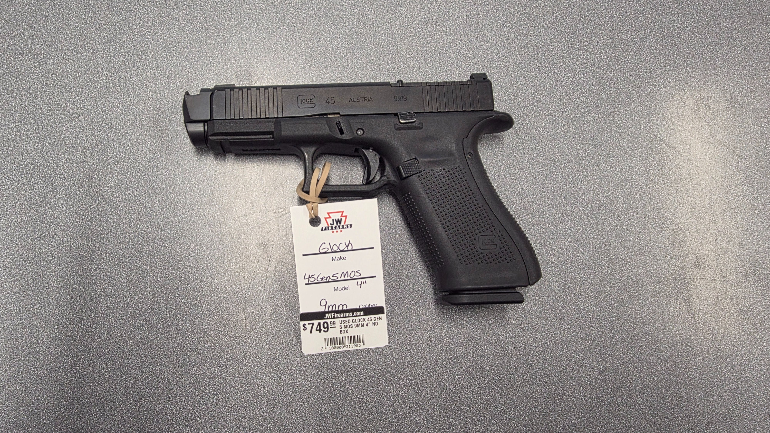 GLOCK 45 GEN 5 MOS 9MM