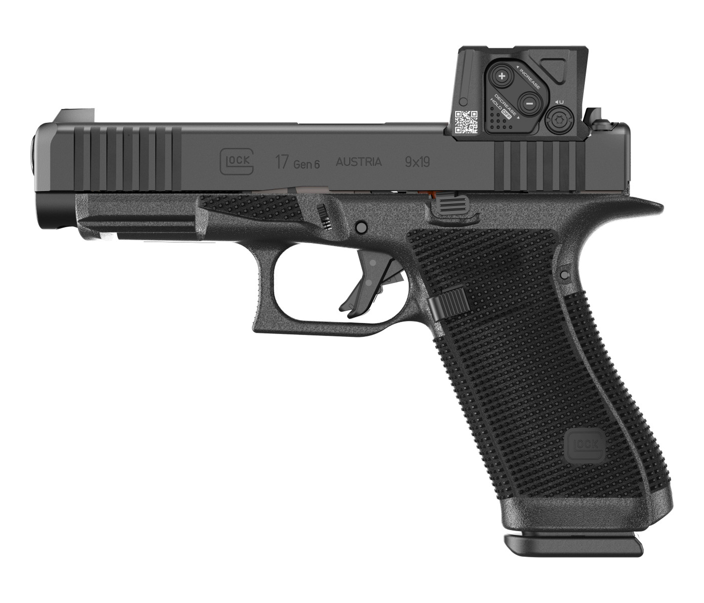 GLOCK, 17 GEN 6 COA, Striker Fired, Semi-automatic, Polymer Frame Pistol 9MM