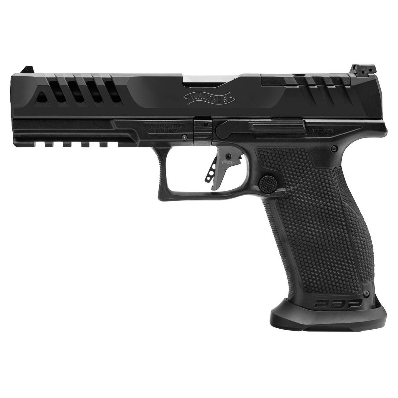 Walther, PDP Match Polymer Frame, Striker Fired, Semi-automatic 9MM