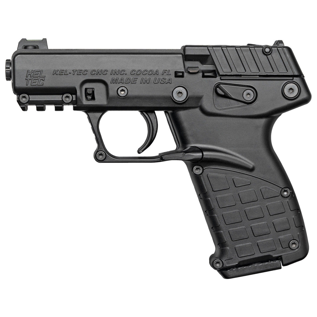 Kel-Tec, P17, Single Action, Semi-automatic, Polymer Frame Pistol, Compact, 22LR