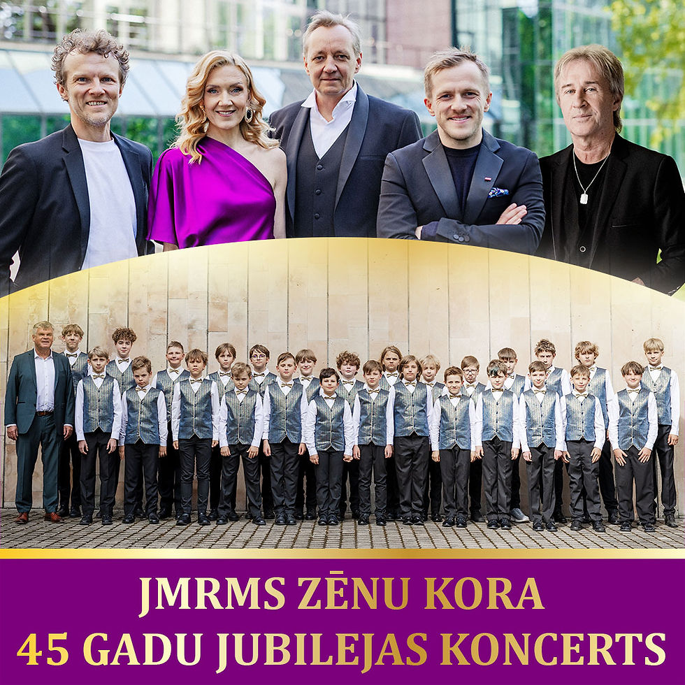 Jāzepa Mediņa Rīgas mūzikas skolas zēnu kora 45 gadu jubilejas koncerts