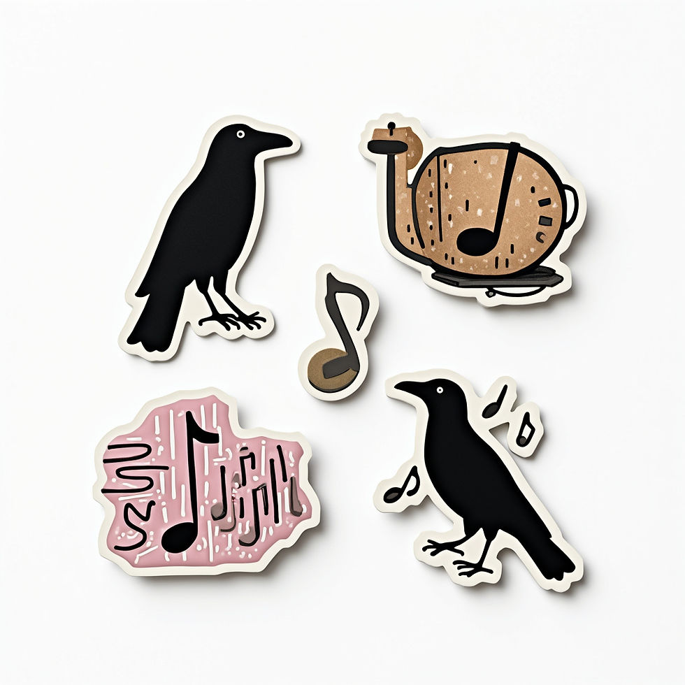 Music Scene Sticker Pack