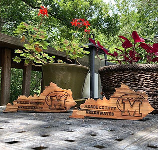 Made from reclaimed Meade County Barnwoo