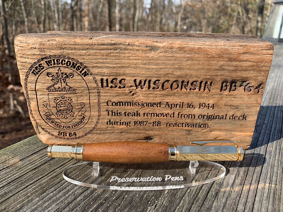 Thumbnail: USS Wisconsin (BB-64) Pen