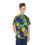 Thumbnail: Kids Sports Jersey Colorful Smiley All over Print T-Shirt - Clothing For Boys