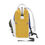 Thumbnail: Zebra Print Blue and Yellow Diaper Backpack | Baby Bag, Mom Bag, Travel Backpack