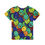 Thumbnail: Kids Sports Jersey Colorful Smiley All over Print T-Shirt - Clothing For Boys