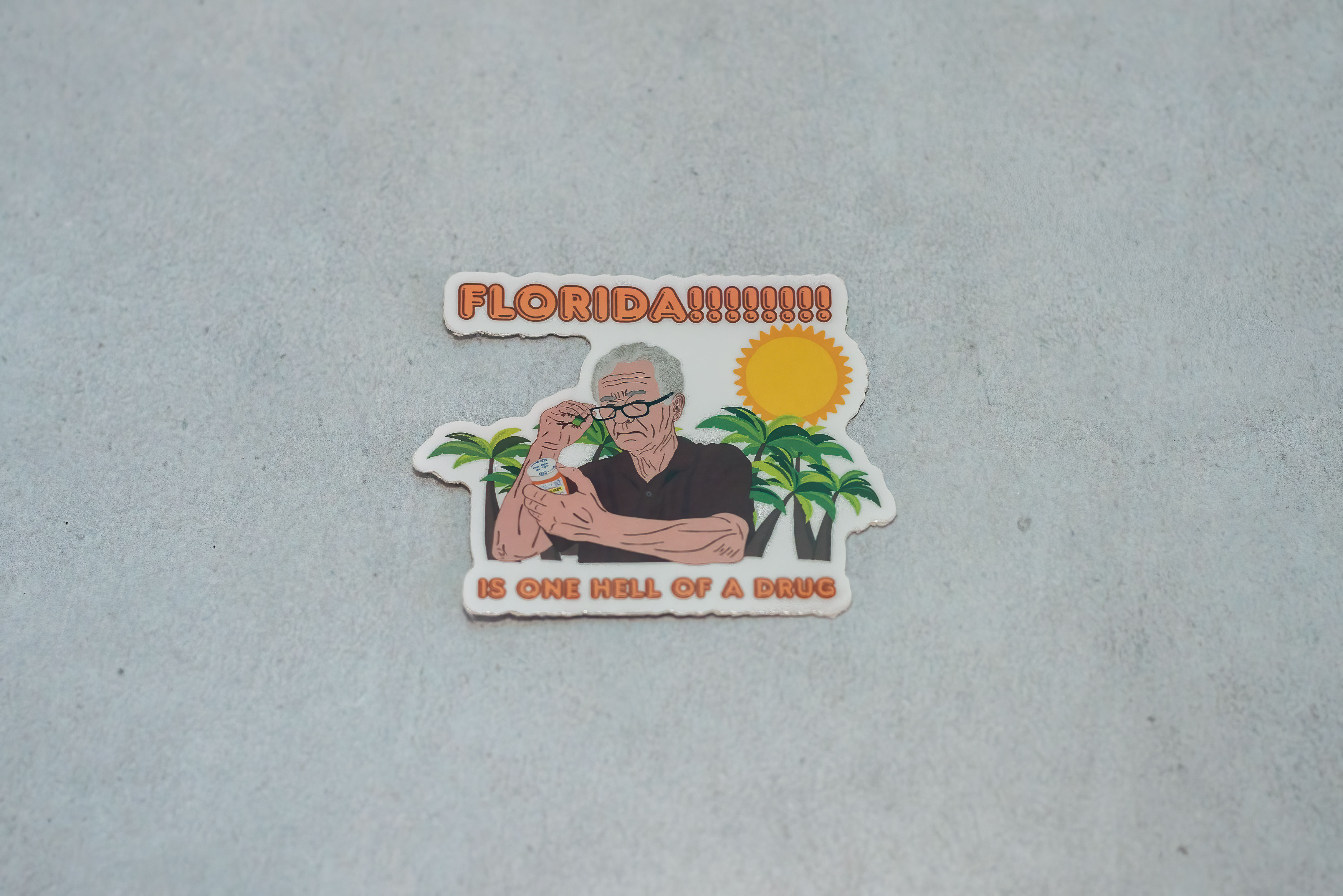 Florida!!!!!! - 3 Inch Sticker