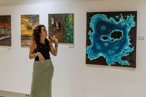 "Naturaleza de texturas" - Solo Exhibition & Creative Workshop in Tenerife