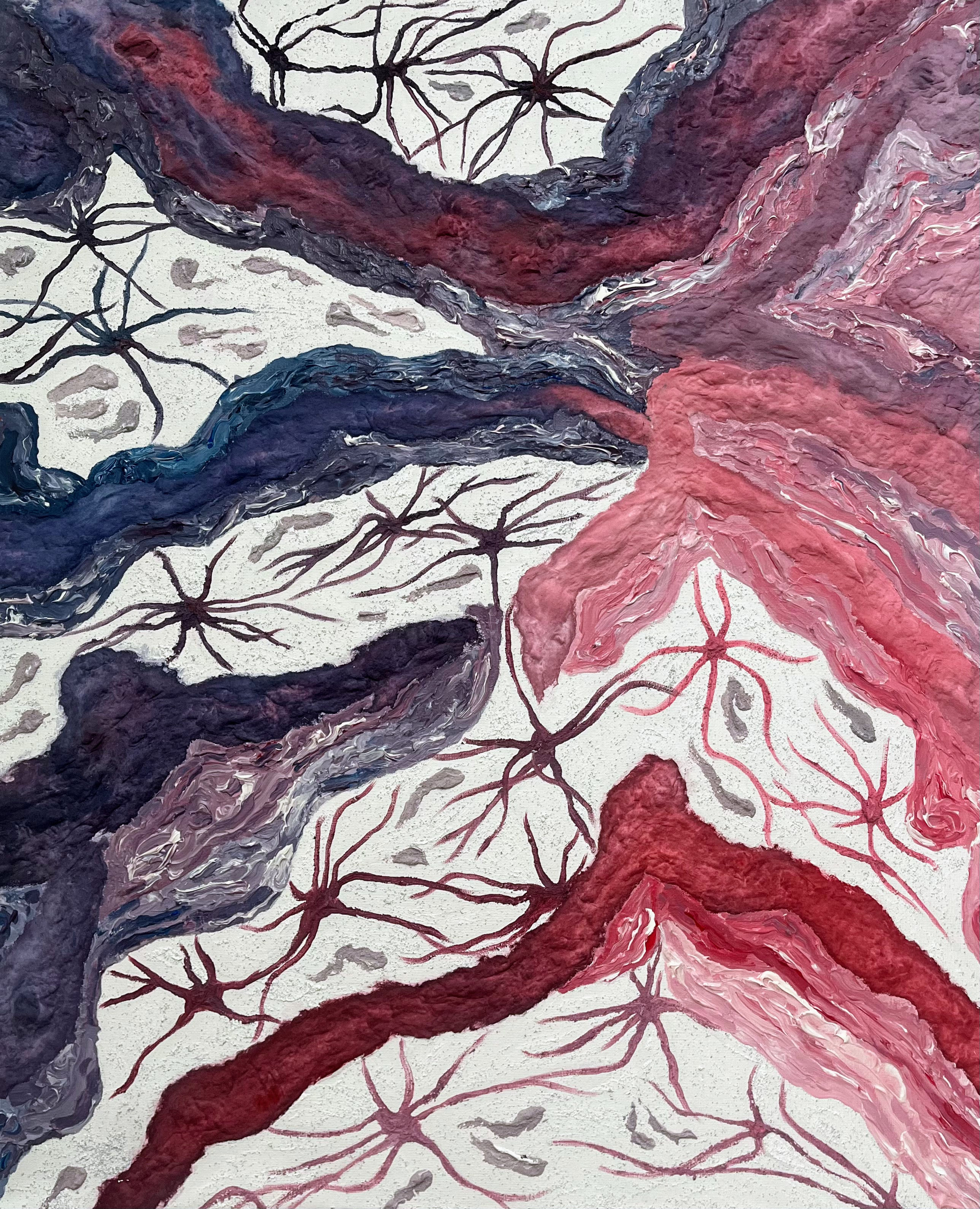 Right hemisphere 50 x 70 cm