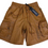 Thumbnail: HUDSON OUTERWEAR "CARGO TRACK" Brown Athletic Shorts