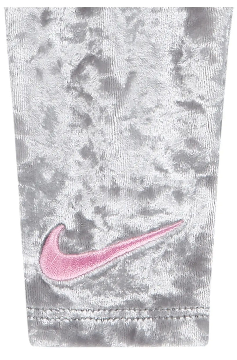 Thumbnail: NIKE 3 PIECE KIDS SET SWOOSH VEST LONG SLEEVE T-SHIRT AND LEGGINGS Girl 12 Month