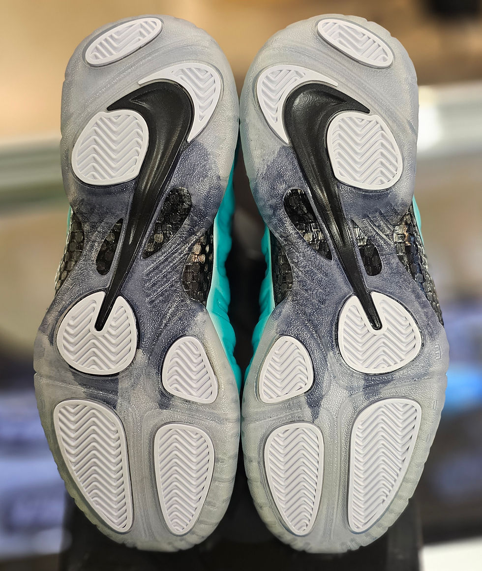 Thumbnail: Nike Air Foamposite Pro "ISLAND GREEN sz. 7.5  624041-303 DS