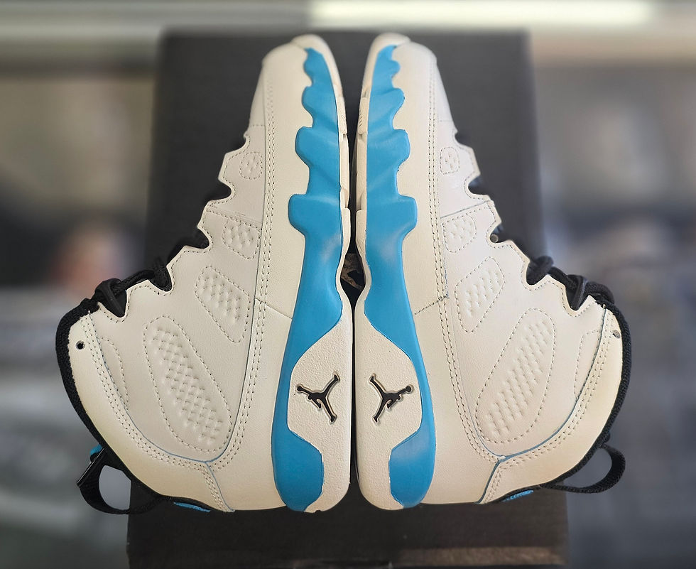 Thumbnail: AIR JORDAN 9 RETRO (PS ) "POWDER BLUE" 2024 SZ 11C 401811-101 DS White Blue