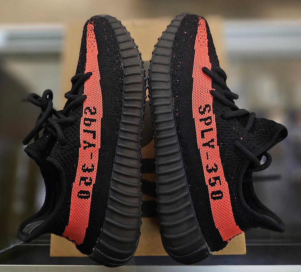 Thumbnail: ADIDAS YEEZY BOOST 350 V2 "CORE BLACK RED" 2023 SZ. 5.5/ 7(W) BY9612 DS