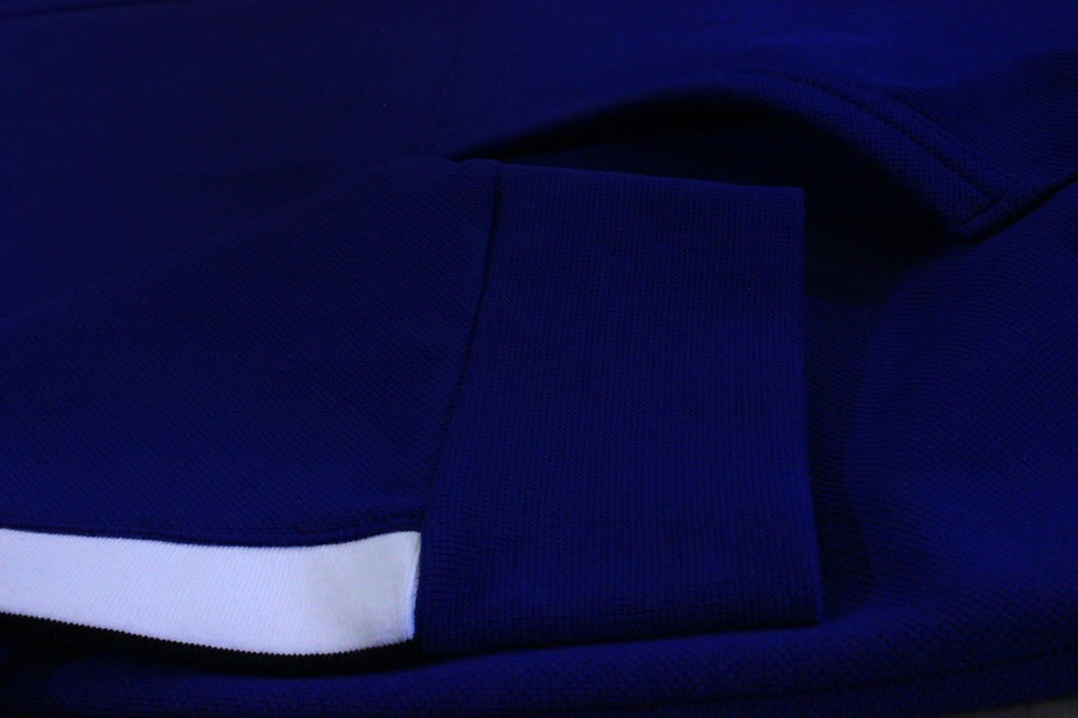 Thumbnail: POLO RALPH LAUREN "DOUBLE KNIT" FULL ZIP HOODIE Heritage Royal Blue Multi