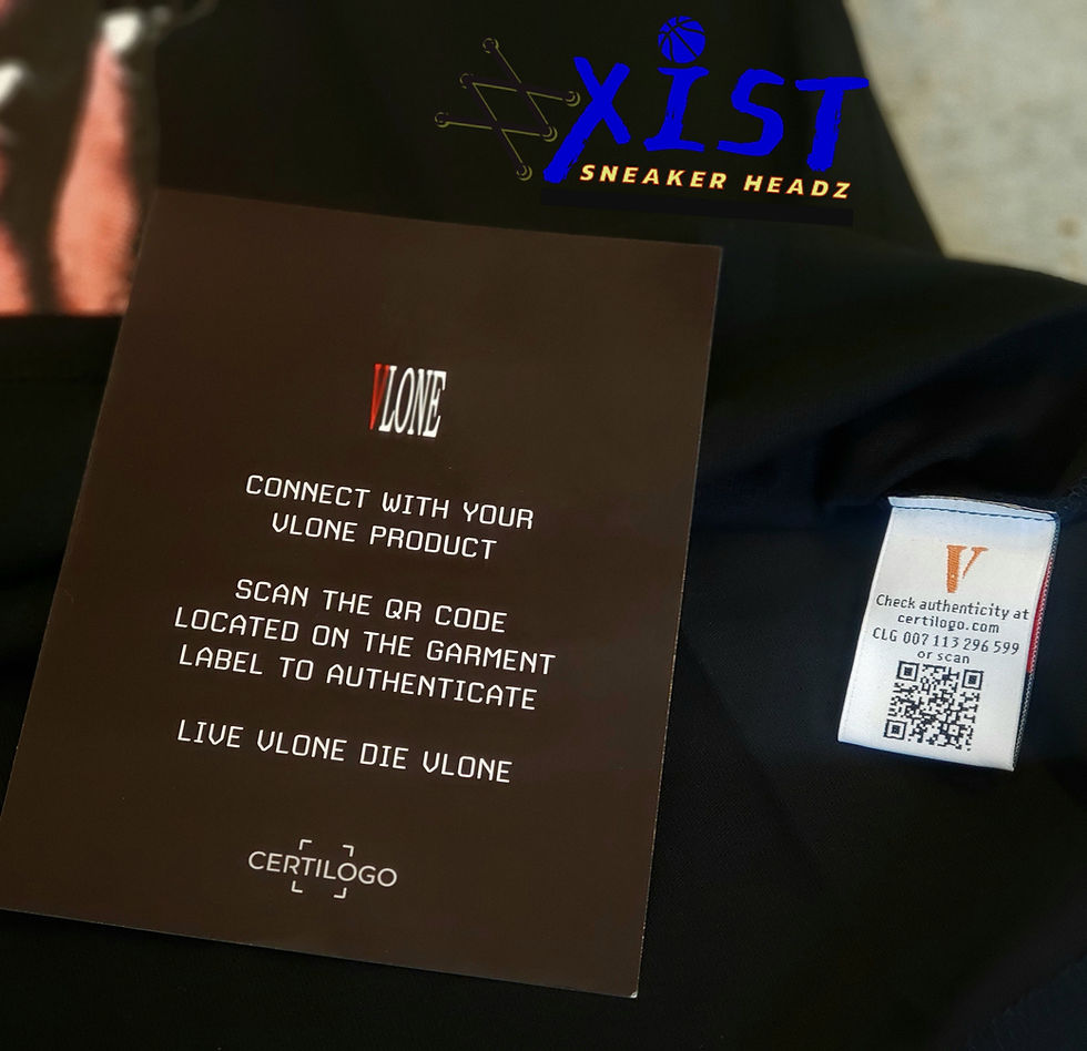 Thumbnail: VLONE "RODMAN LOGO" T-SHIRT DENNIS Black