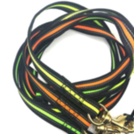 Black-Neon Leash without Handle