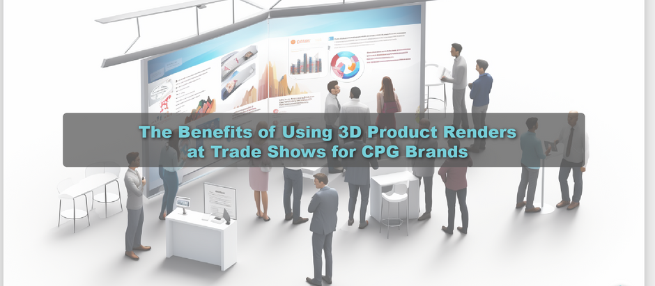The Benefits of Using 3D Product Renders at Trade Shows for CPG Brands